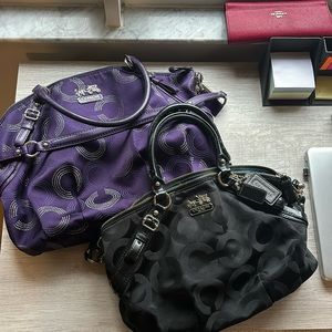 2 COACH BAGS
